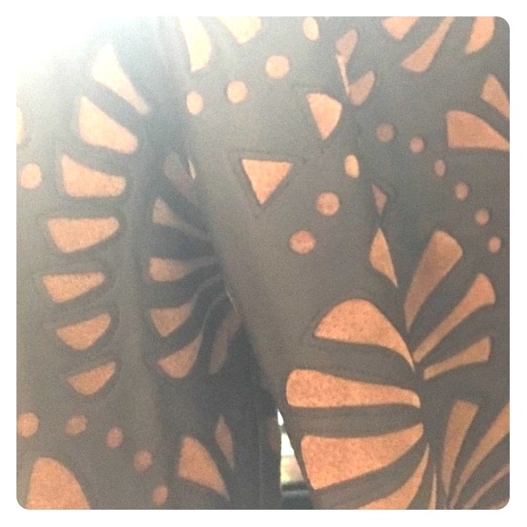 Chico’s custom leather jacket floral pattern - Picture 1 of 3